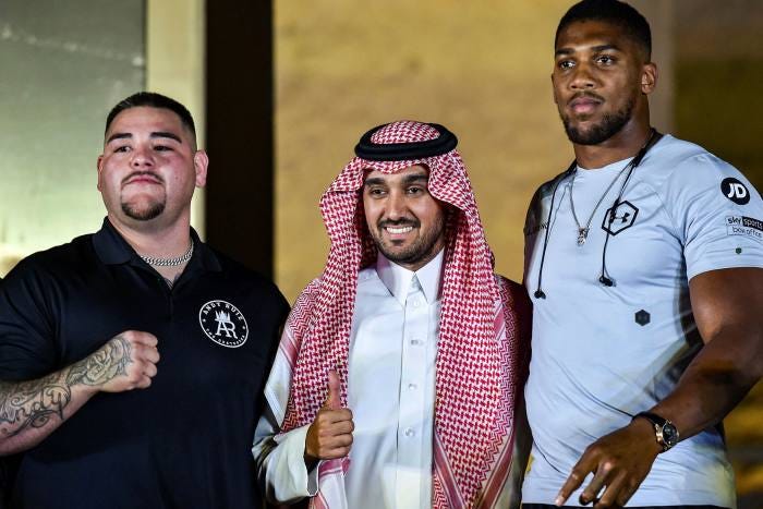 Saudi Arabia media group to make play for elite global sports events |  Financial Times