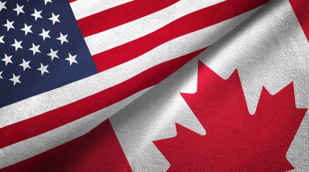 2,985 Canada Usa Flag Stock Photos, Pictures &amp; Royalty-Free Images - iStock