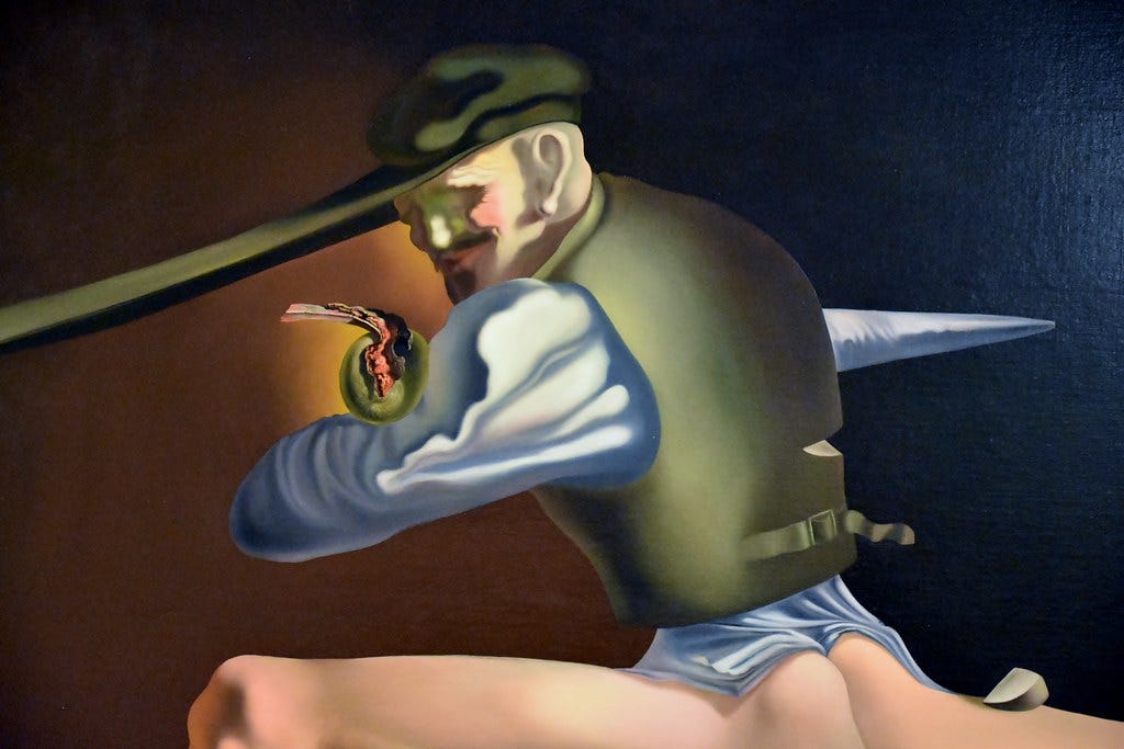 Salvador Dali, The enigma of Wilhelm Tell, 1933,, Moderna … | Flickr