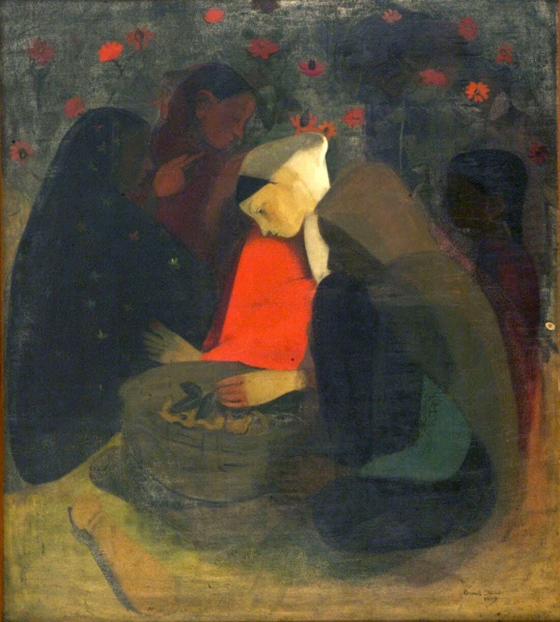 Resting Fruit Sellers - Amrita Sher-Gil - Indian Art Painting - Art Prints  by Amrita Sher-Gil | Buy Posters, Frames, Canvas &amp;amp; Digital Art Prints |  Small, Compact, Medium and Large Variants