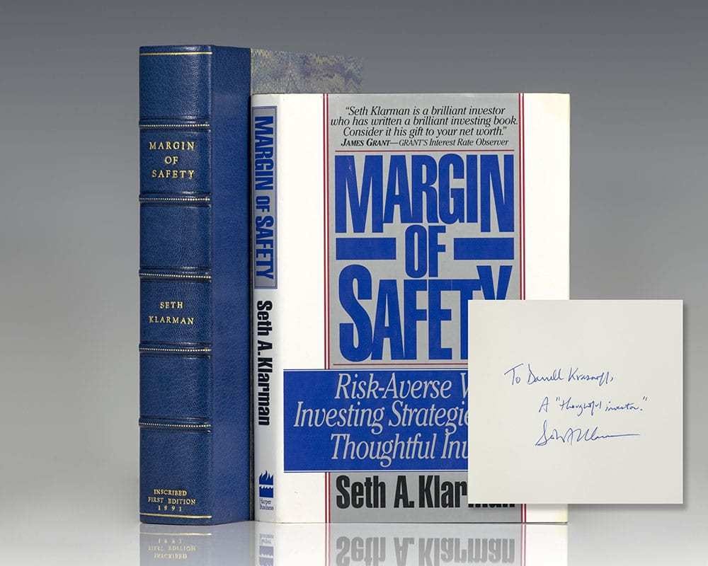 The Margin of Safety Seth Klarman First Edition Signed