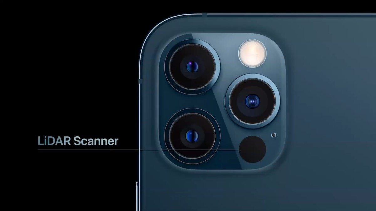 iPhone 12 Pro LiDAR sensor allows for 6x faster low-light autofocus,  instant AR | AppleInsider