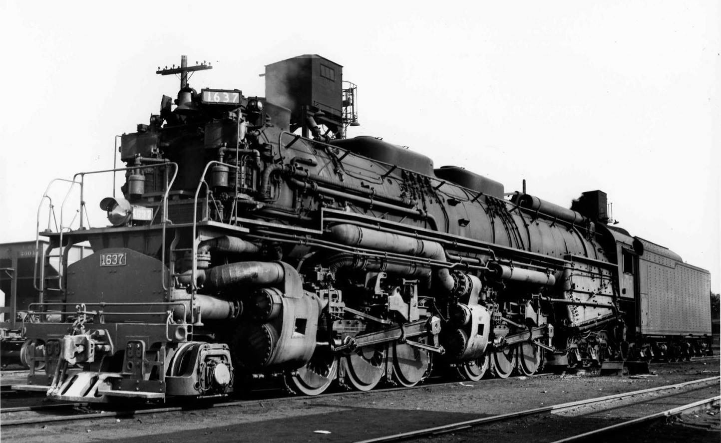Railroadiana & Trains Collectibles & Art C&O Chesapeake & Ohio Steam  Locomotive 1600 Railroad train Allegheny 2-6-6-6 Prints, Posters & Paintings