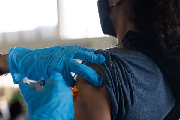 State and federal officials were unconcerned about the vaccine supply to cover those eligible for booster shots over the next few months.