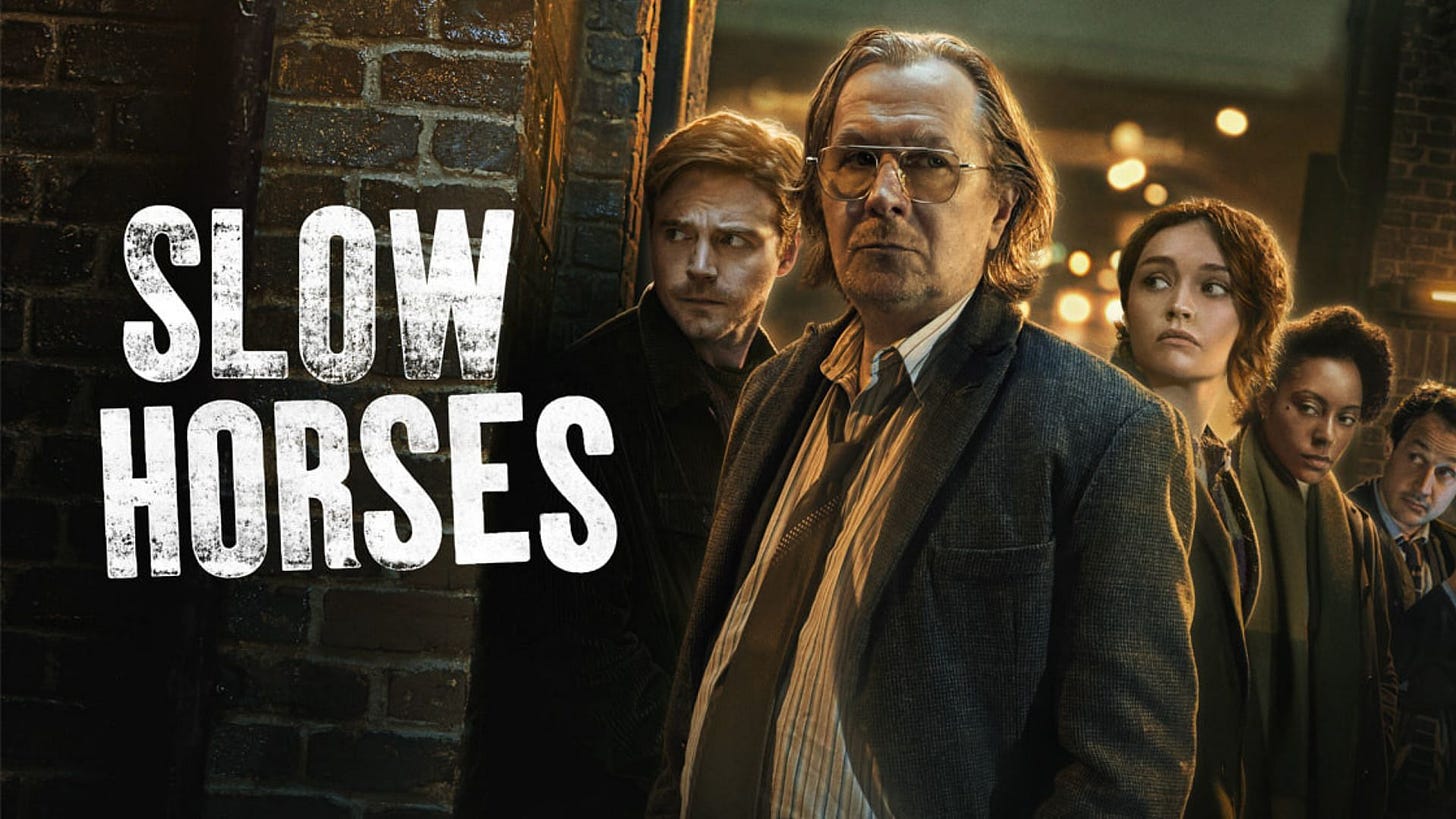 Slow Horses with Gary Oldman on Apple TV+