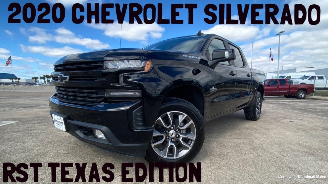 2020 Chevrolet Silverado RST: Startup &amp; Review - YouTube