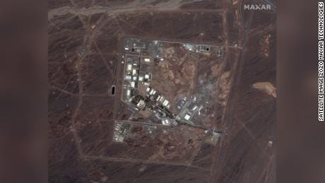 Iran: Fire breaks out at Natanz nuclear complex - CNN