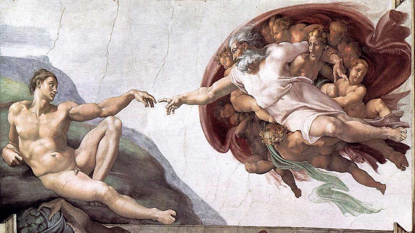 Michelangelo's 'Creation of Adam' paradox – Paradox of the day .com