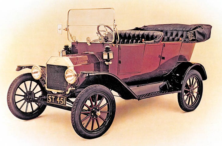 Ford Model T 1908 to 1927