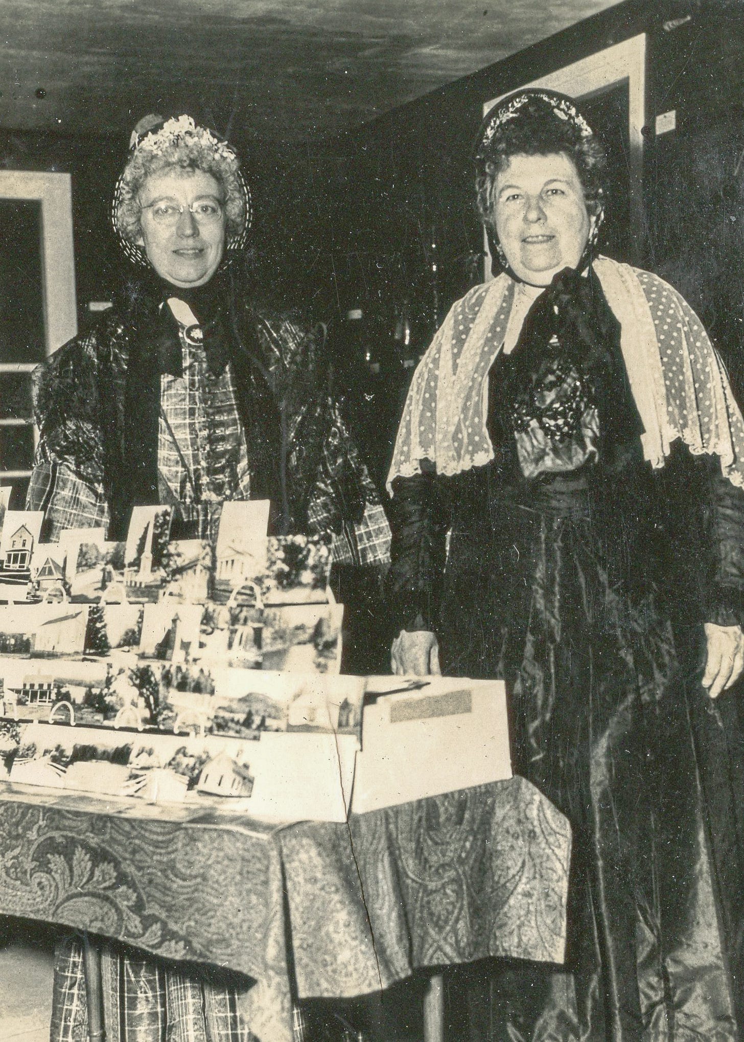 Hazel E. Balch and Eva Willard