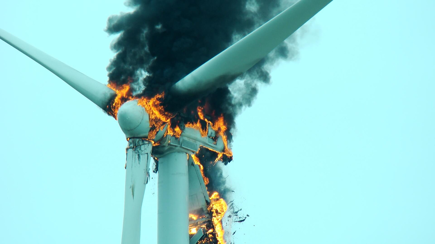The true cost of wind turbine fires and protection