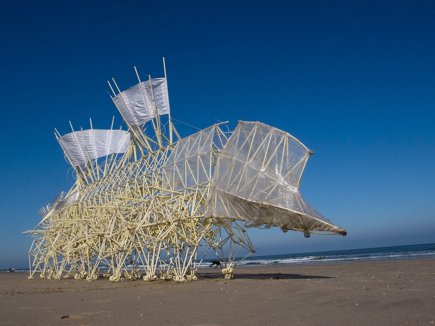 Here's Your Chance to Play With a Wind-Powered Strandbeest | WIRED