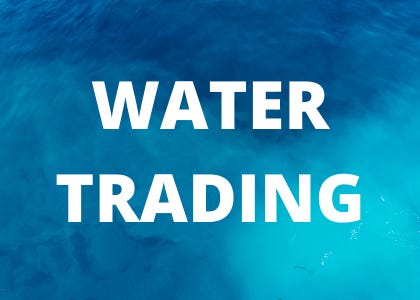 dont waste water podcast water trading