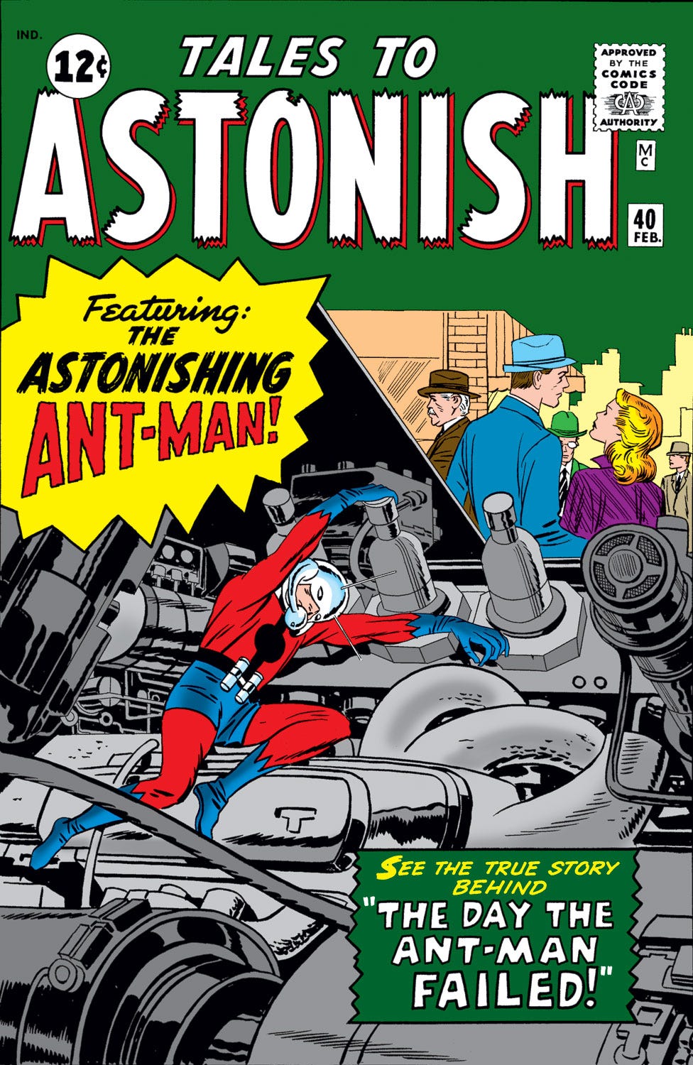 Tales to Astonish Vol 1 40 | Marvel Database | Fandom
