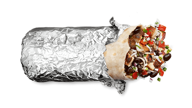 Chipotle burrito