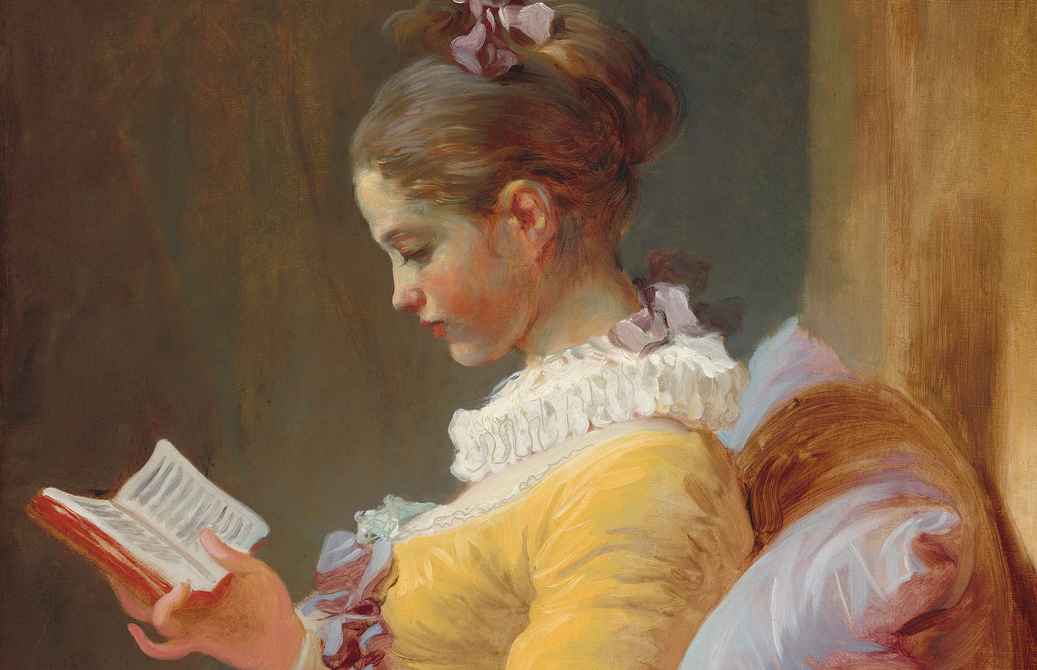 Young Girl Reading by Fragonard c 1770 © Wikimedia commons