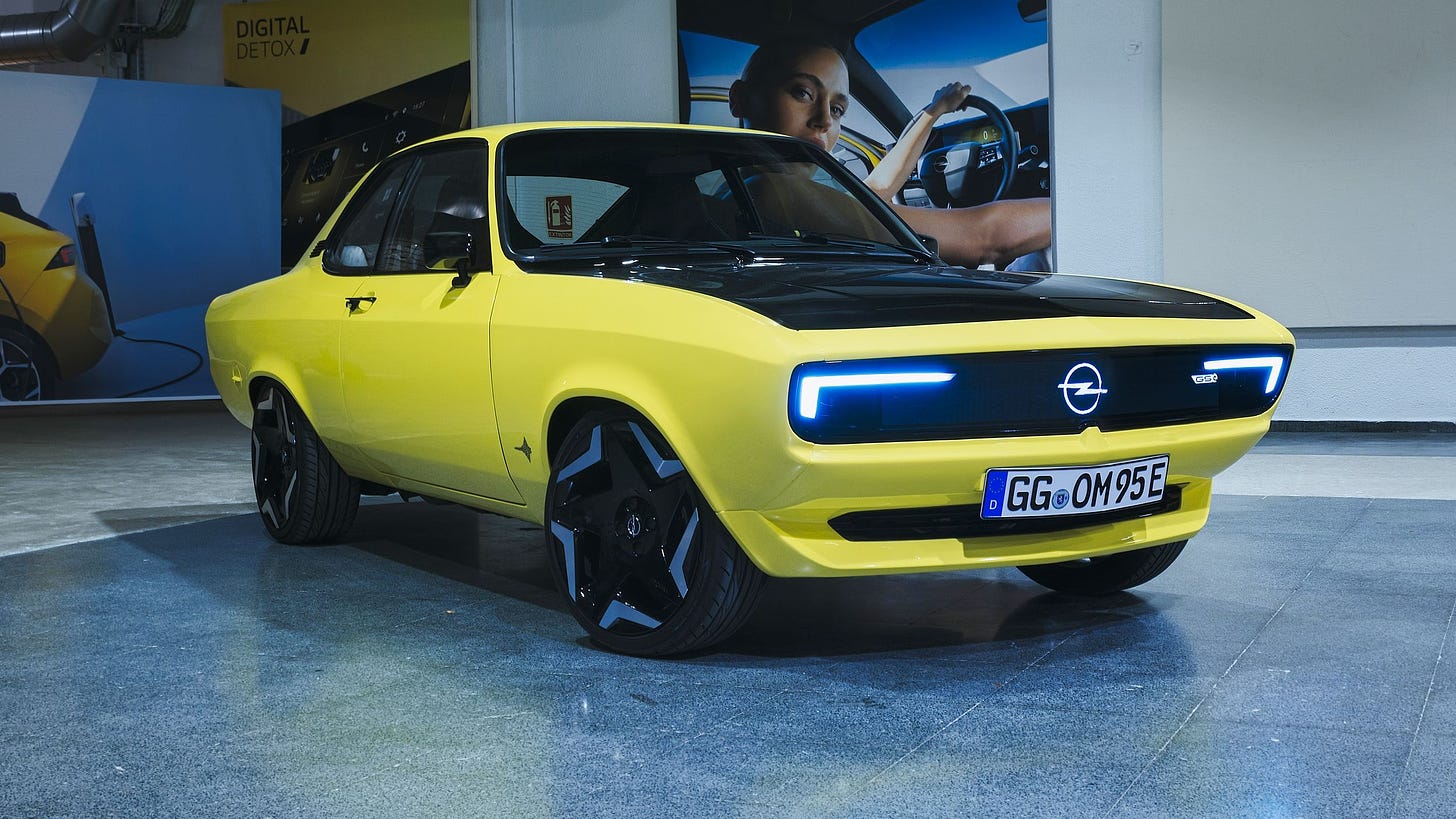Opel Manta GSe ElektroMOD: Características y más detalles