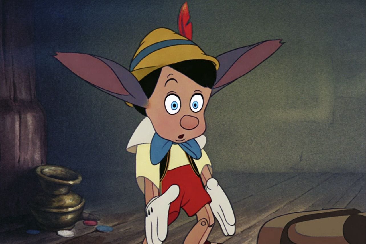 Pinocchio at 80 : That Donkey Scene Is F'ed Up