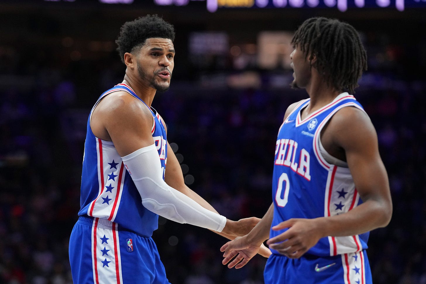 Who's the Sixers' third All-Star: Tyrese Maxey or Tobias Harris?