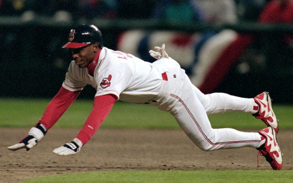 The Top 25 Base-Stealing Seasons in the Last 25 Years - T19. Kenny Lofton,  Cleveland Indians (1996)