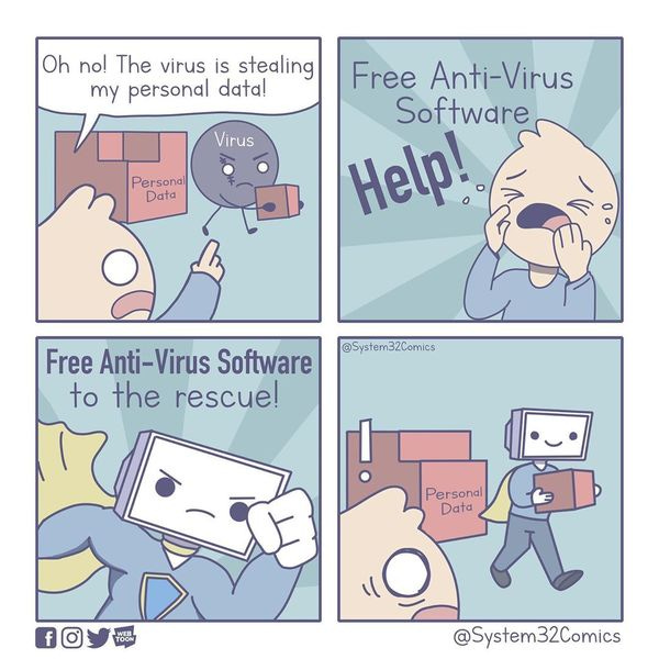 Free Anti-Virus Software to the Rescue