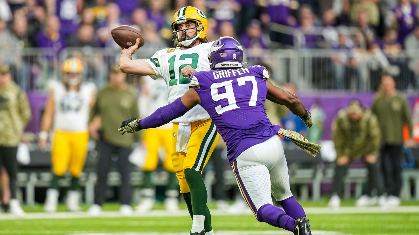 Green Bay Packers 31-34 Minnesota Vikings: Vikings frena a Rodgers y los  Packers con un gol de campo | MARCA Claro Usa