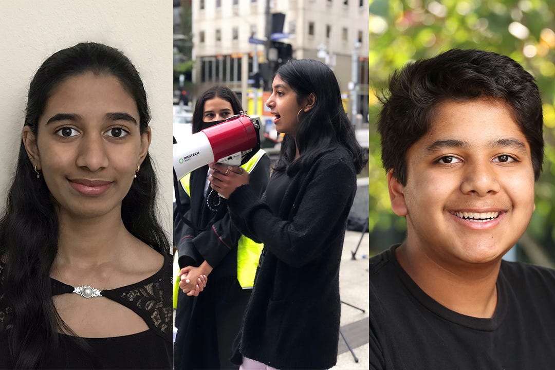 Two Indian Americans among 2021 Children&#39;s Climate Prize finalists