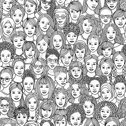 48,134 Black And White Woman Illustrations & Clip Art - iStock