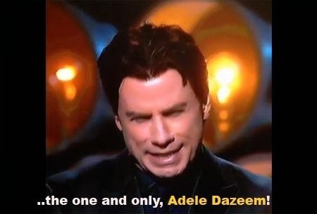 Top 12 Oscar Tweets About John Travolta and "Adele Dazeem"
