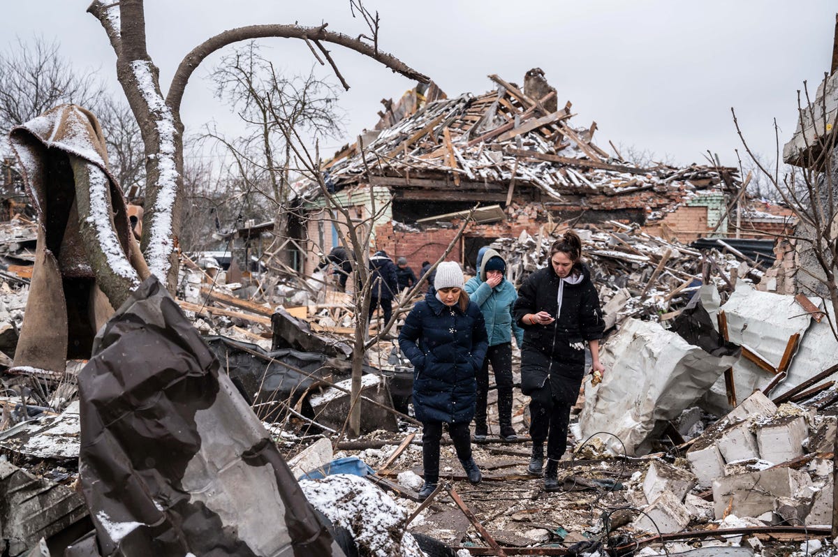The Devastation In Ukraine - Rediff.com India News