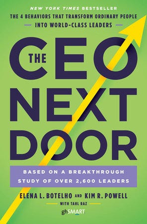 The CEO Next Door by Elena L. Botelho, Kim R. Powell, Tahl Raz:  9781101906491 | PenguinRandomHouse.com: Books