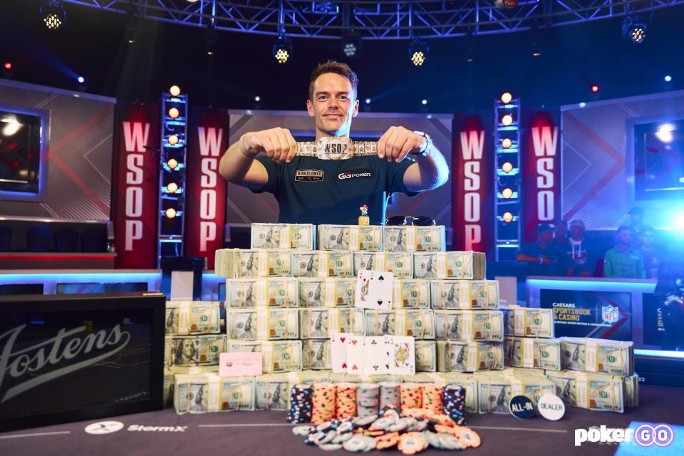 Espen Jorstad Wins WSOP Main Event for $10,000,000 | Sporting News