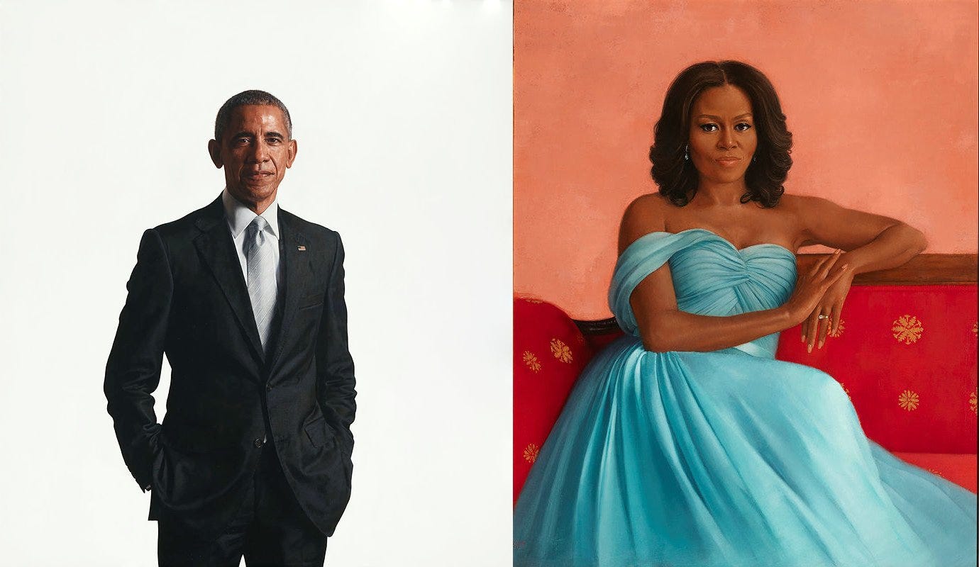 Take a Look at Barack and Michelle Obama's Official White House Portraits -  Washingtonian