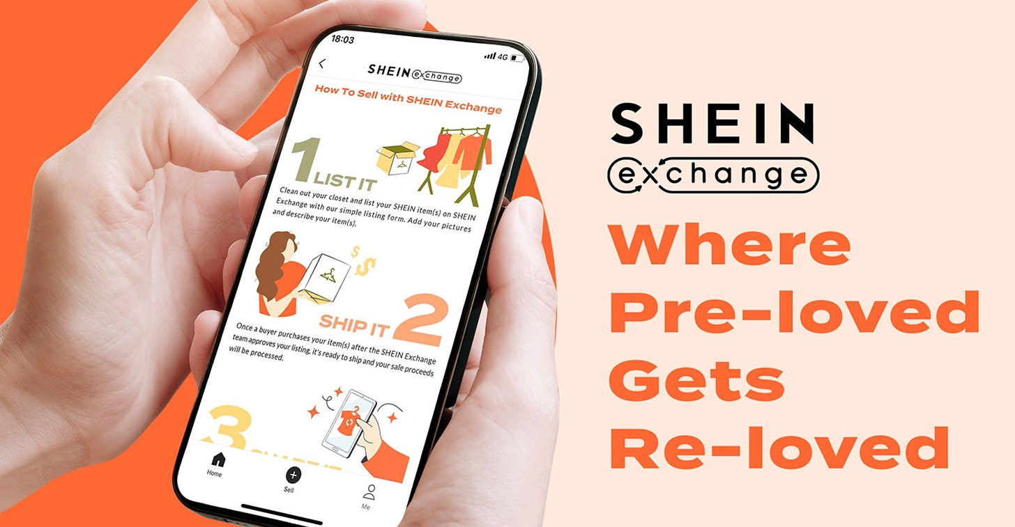 Fast Fashion Retailer SHEIN Unveils Official Resale Platform SHEIN Exchange
