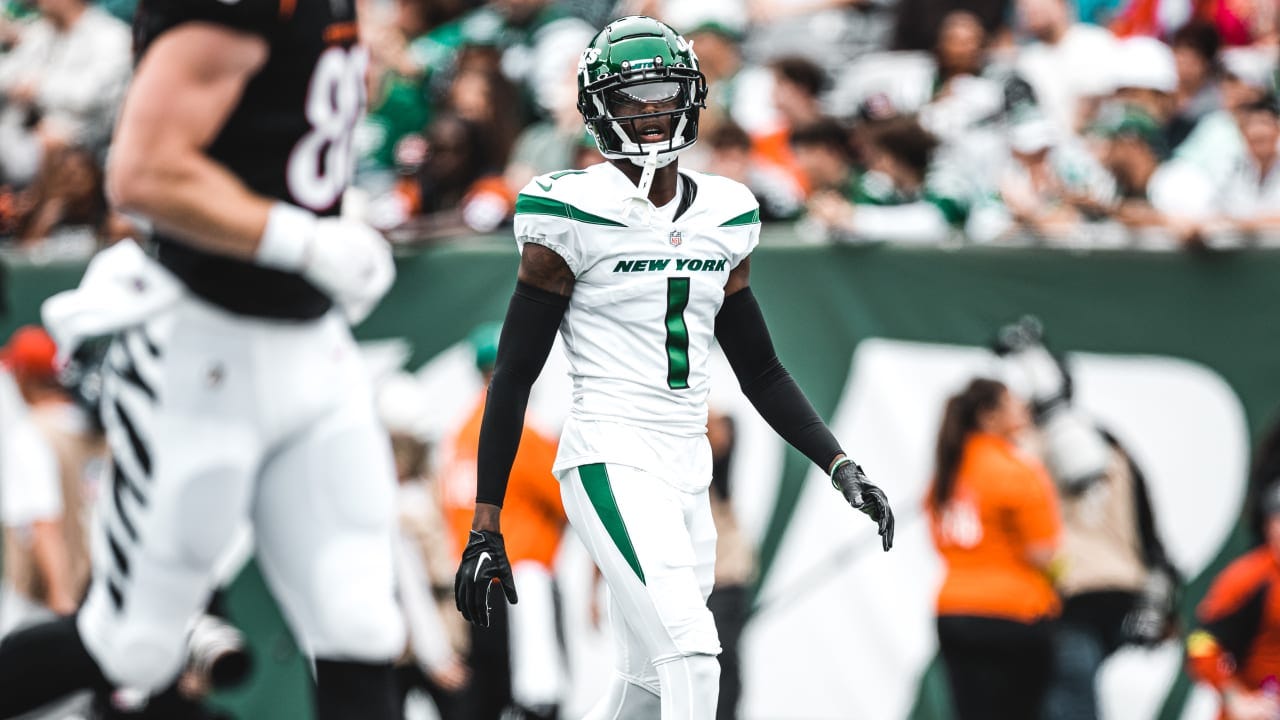Jets CB Sauce Gardner Shows Well in Meeting with Bengals WR Ja'Marr Chase