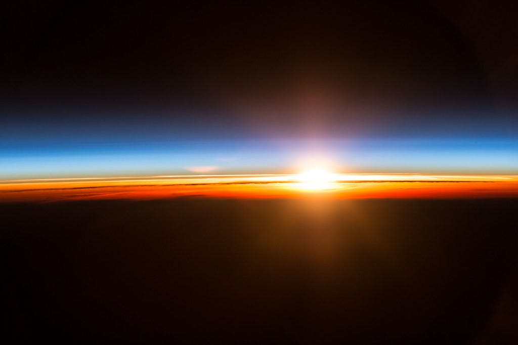 Sunrise from the International Space Station | ISS049e006605… | Flickr