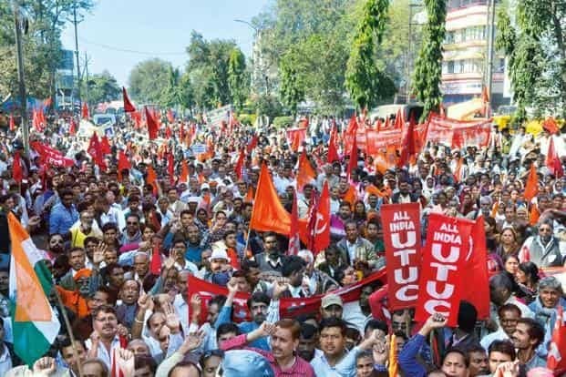Central trade unions call for three-day protest in November