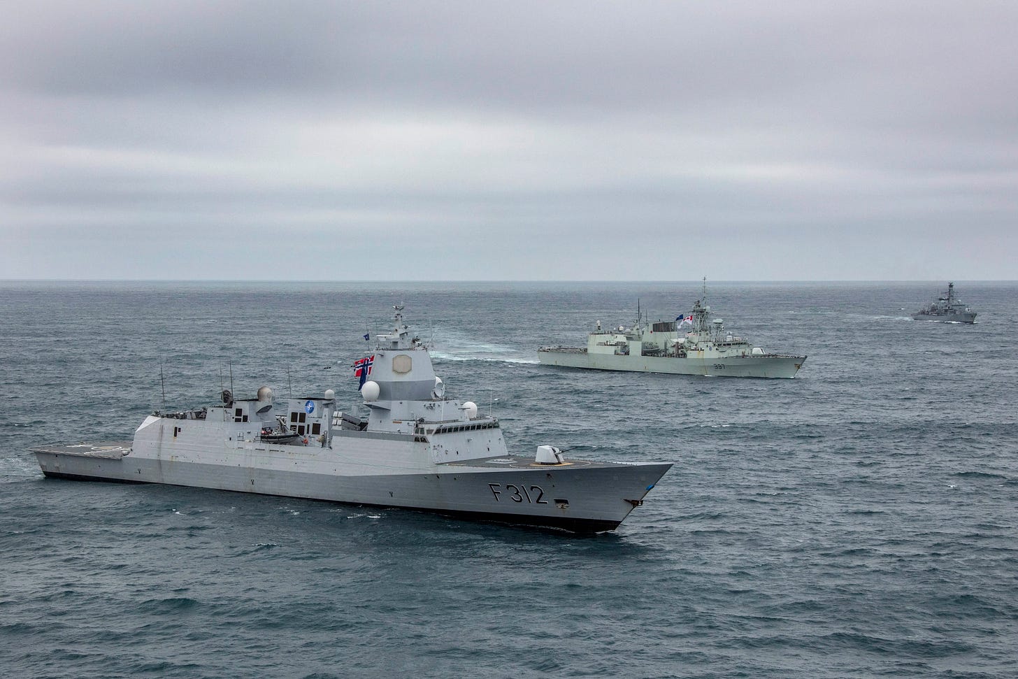UK warships join 'formidable' NATO force off Iceland
