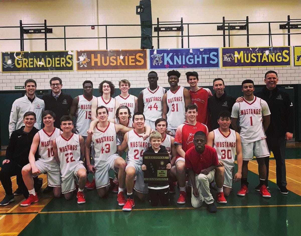 Mundelein High School Boys Basketball on Twitter: "All Good things come to  an end! 1. Best team in school history 2. 30-4 record 3. Sweet 16 finish 4.  1st place at Mundelein