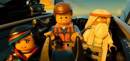 The Lego Movie - inside