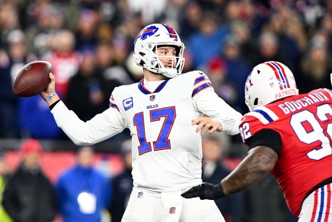 Bills: Josh Allen stands alone in NFL history after win vs Patriots