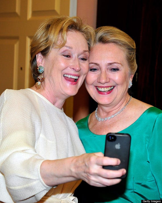 Hillary Clinton, Meryl Streep Hang Out (PHOTOS) | HuffPost