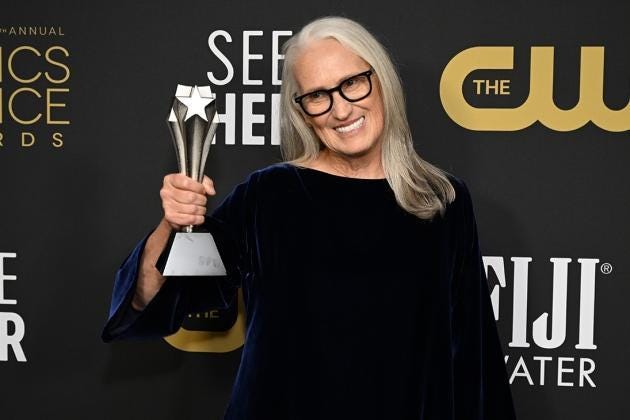 Critics Choice Awards Winner Jane Campion Tells Williams Sisters She Faces  a Competition Hurdle They Do Not: Men