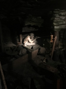Radstock Museum coal mine display