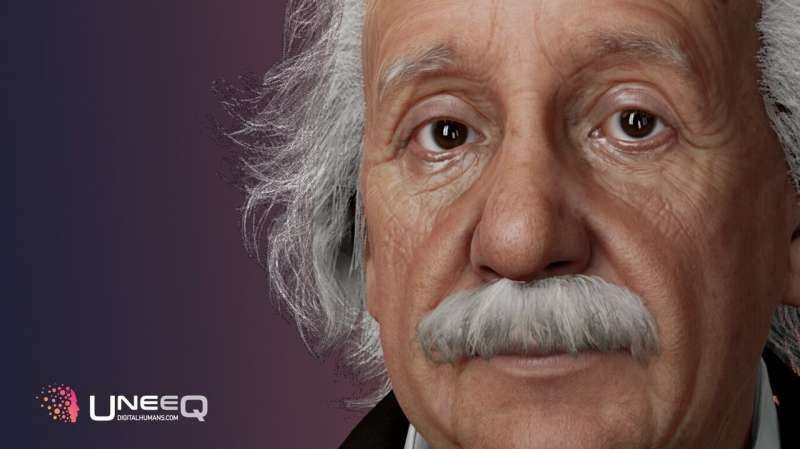 Digital human platform brings to life Einstein's voice for a conversational chatbot