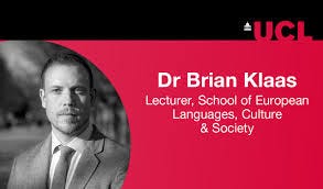 UCL on Twitter: "Dr Brian Klaas (@brianklaas) is a Lecturer in Global  Politics @UCLSELCS. Brian loves helping students to better understand how  the world works – and why it so often doesn't