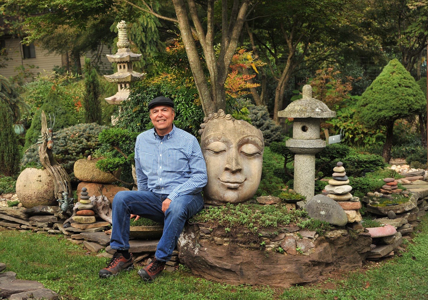 This Japanese garden in Reisterstown has been a labor of love for 35 years  - Baltimore Sun