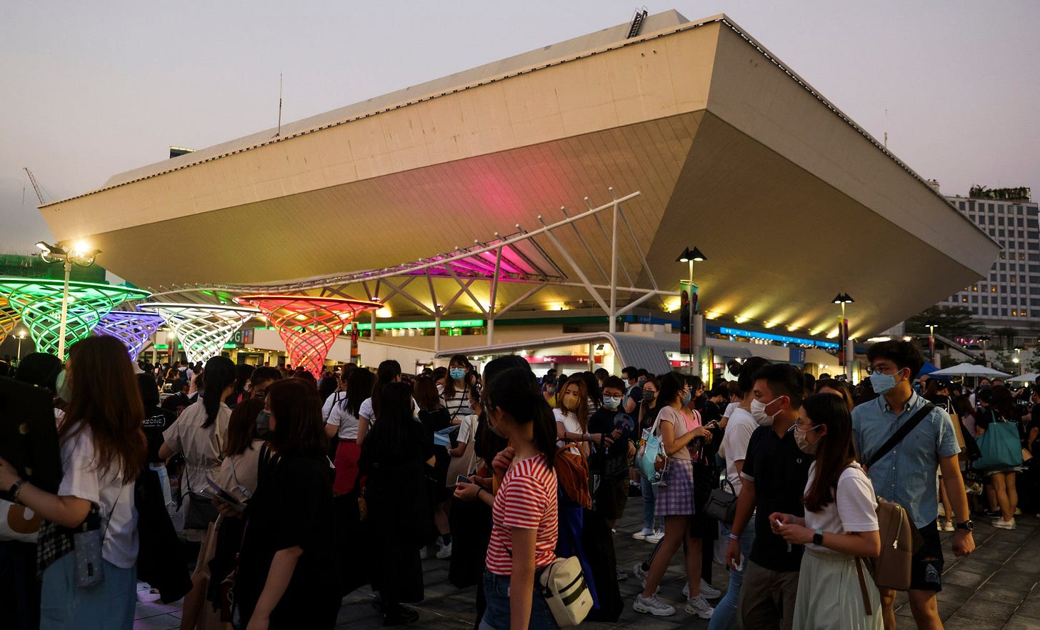 The Mirror concerts were being held at the Hong Kong Coliseum. Photo: Edmond So The Mirror concerts were being held at the Hong Kong Coliseum. Photo: Edmond So