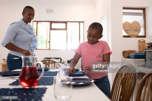 726 Child Setting The Table Photos and Premium High Res Pictures - Getty  Images