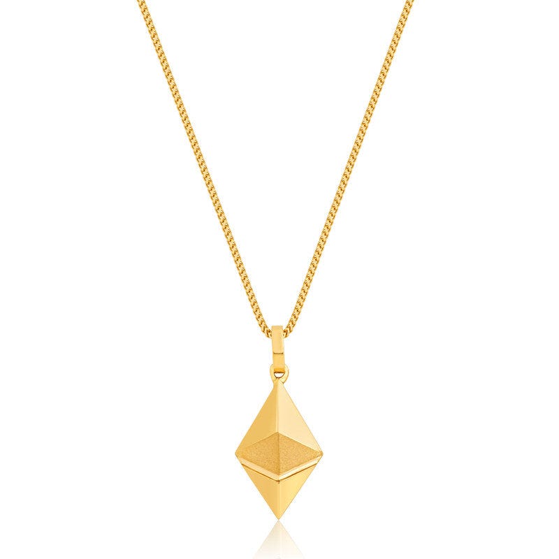 Micro Ethereum Piece (Solid Gold)